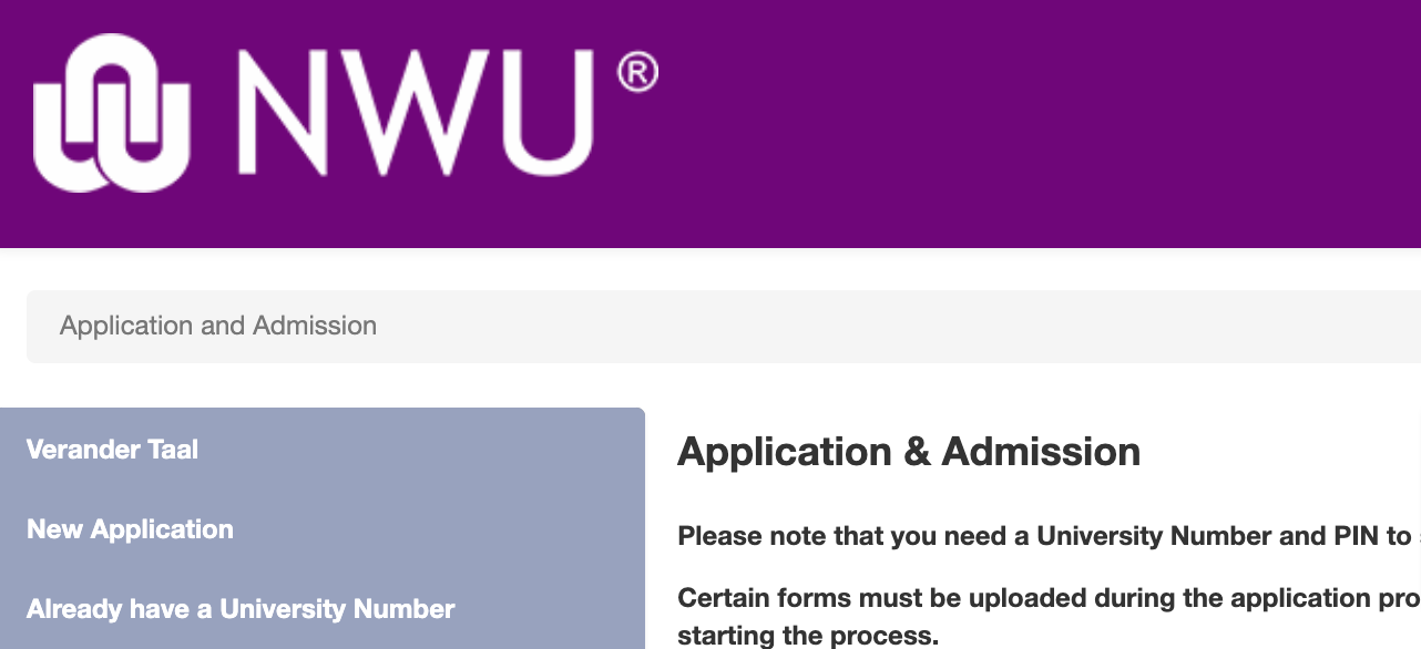North West University Online Applications 2025 Apply To Nwu Sanotify North West University Online Applications 2025 Apply To Nwu Sanotify