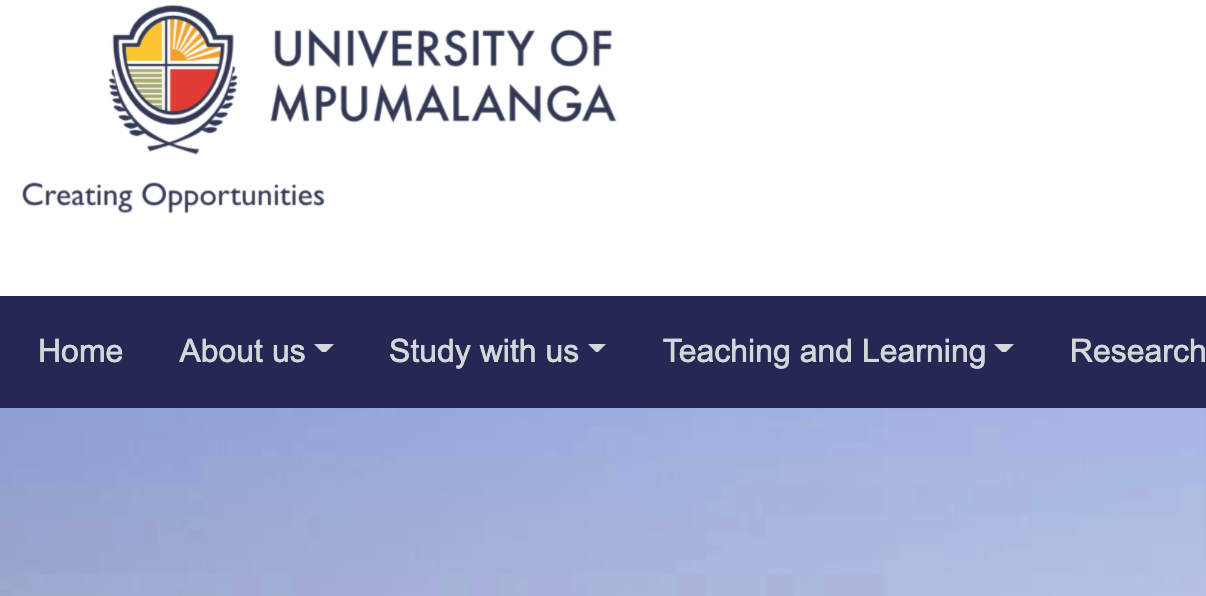University of Mpumalanga Online Applications 2024 Apply to UMP » SANotify