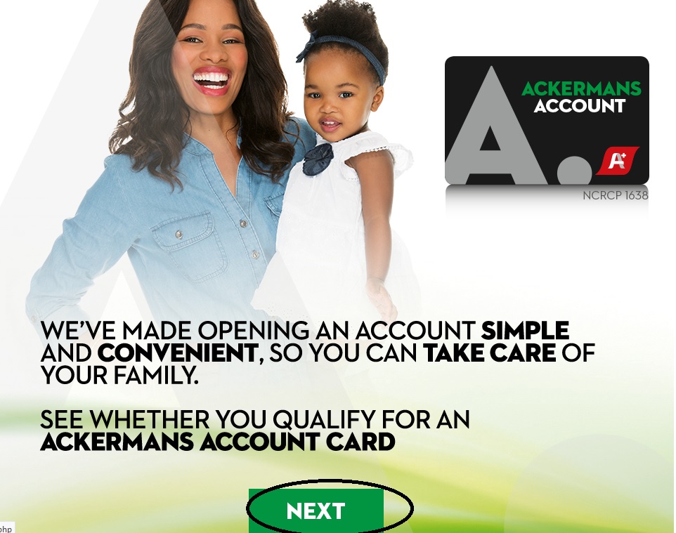 Apply for your Ackermans Card » SANotify