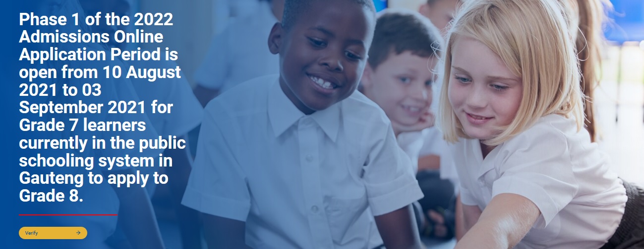 gdeadmissions.gov.za 2023 Online Admission Application For Grade 1