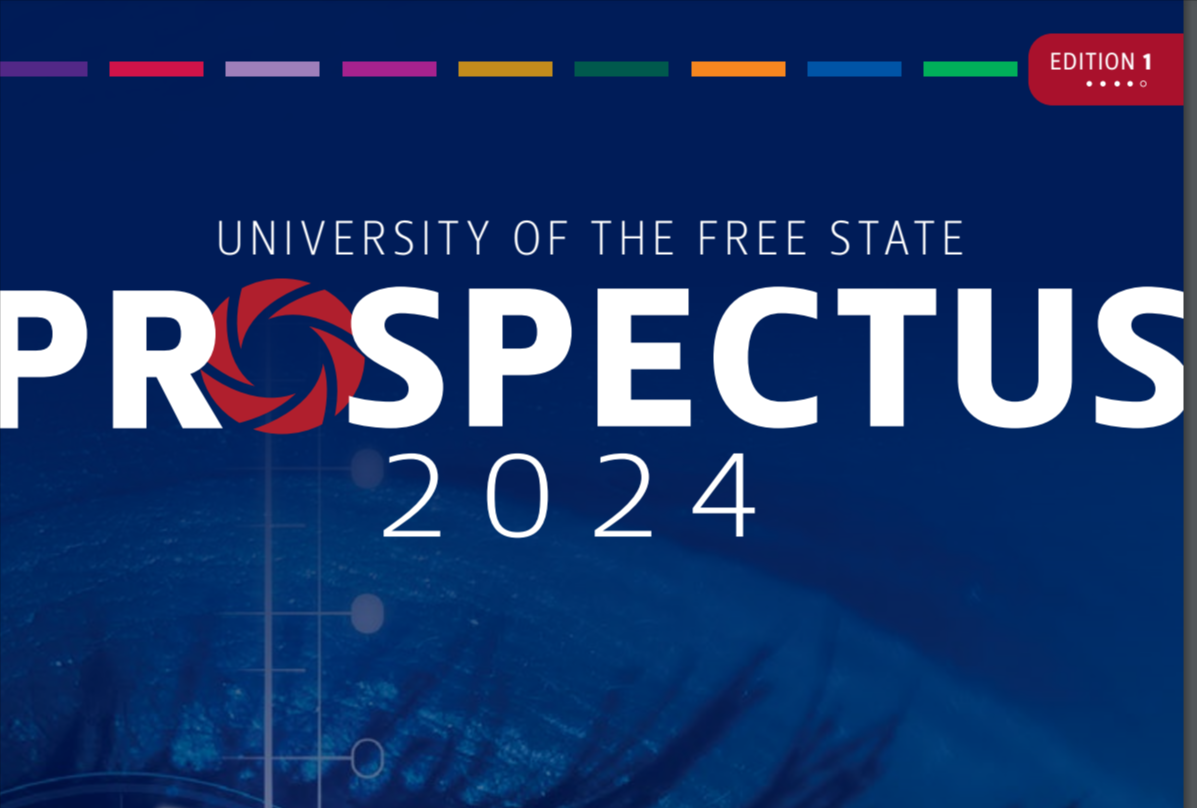 University of the Free State UFS Prospectus 2024 (PDF Download) » SANotify